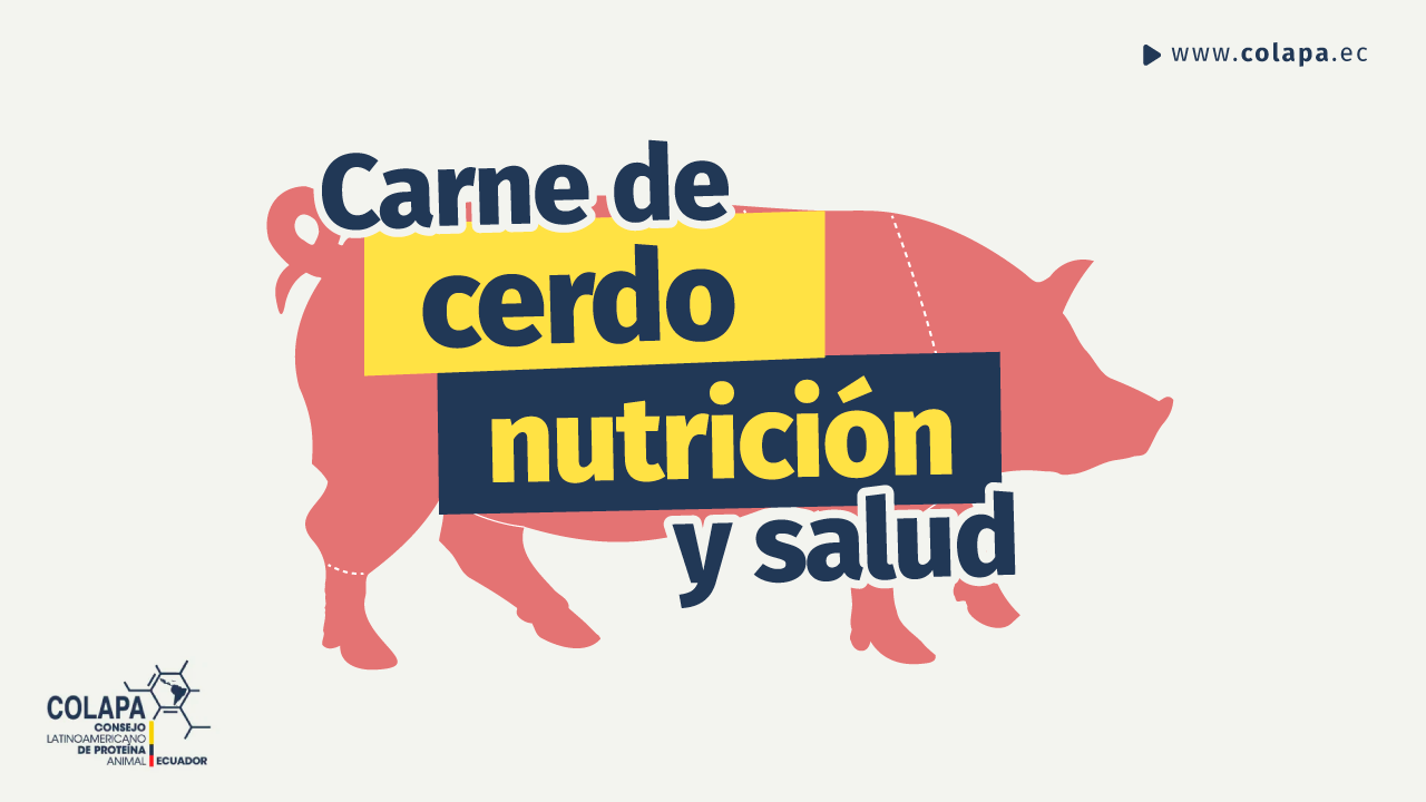 Carne de cerdo: Nutrición y salud COLAPA
